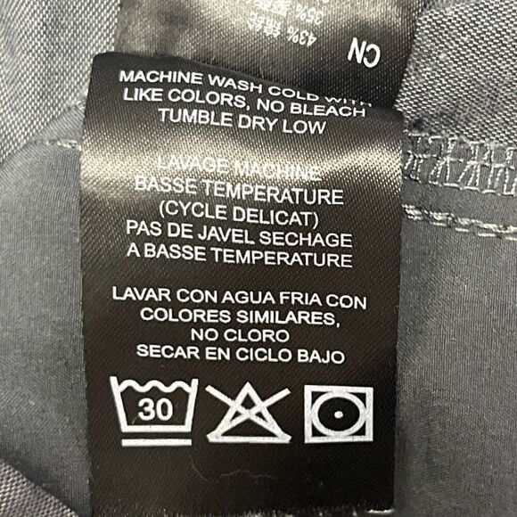 Kuhl Women's Dark Grey Snap Zipper Shorts With Zipper Drawstrings-Size 8 - Picture 10 of 11